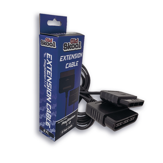 Old Skool PlayStation 1 & 2 Controller Extension Cable