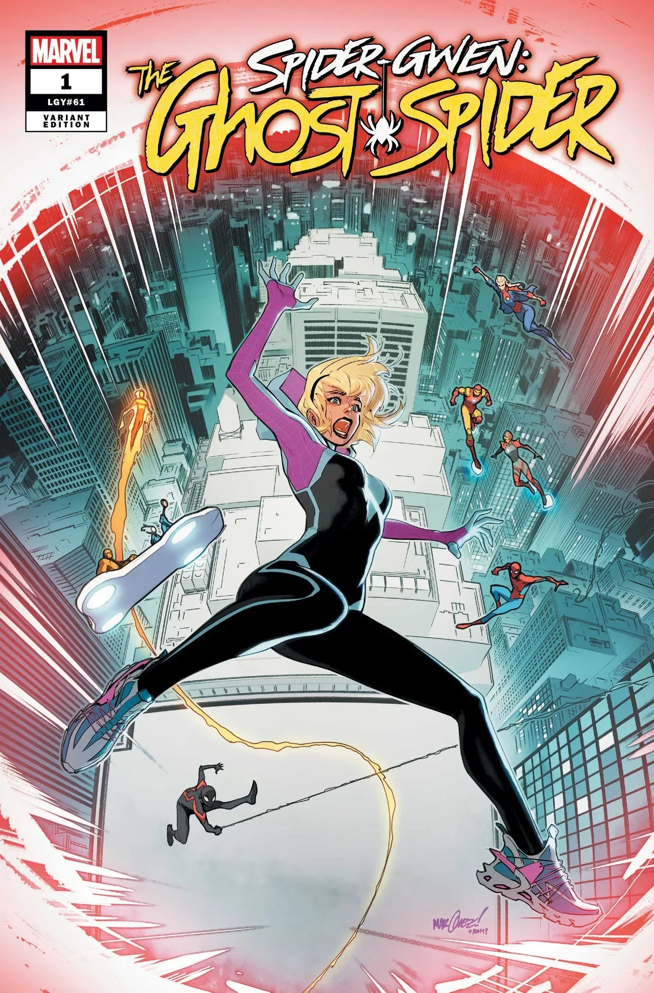 Spider-Gwen: The Ghost-Spider #1 - Marquez One Per Store Variant