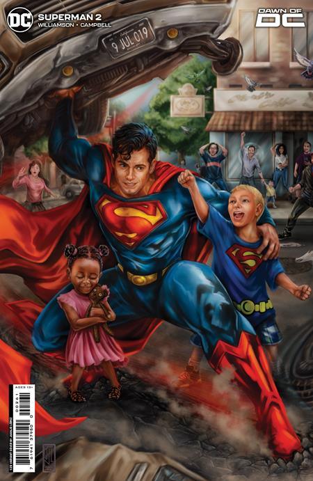 Superman #2 Cvr F Inc 1:25 Juanjo Lopez Card Stock Var (03/21/2023)