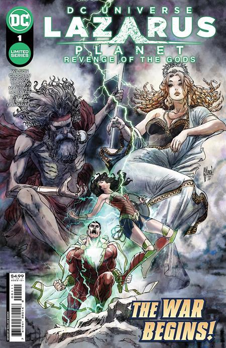 Lazarus Planet Revenge Of The Gods #1 (Of 4) Cvr A Guillem March (03/14/2023)