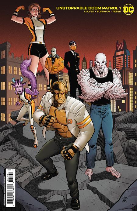 Unstoppable Doom Patrol #1 (Of 6) Cvr D Inc 1:25 Dennis Culver Card Stock Var (03/28/2023)