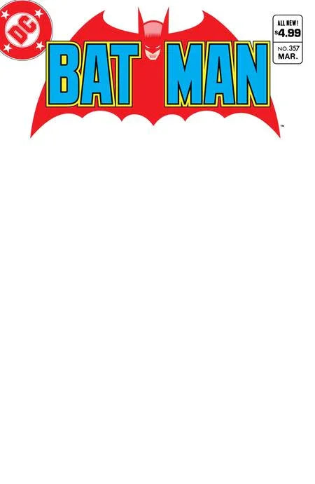 Batman #357 Facsimile Edition Cvr C Blank Var (03/07/2023)