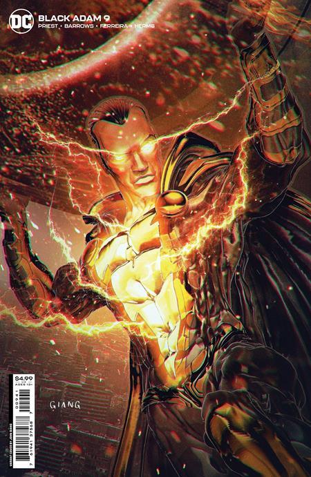 Black Adam #9 (Of 12) Cvr C John Giang Card Stock Var (03/21/2023)