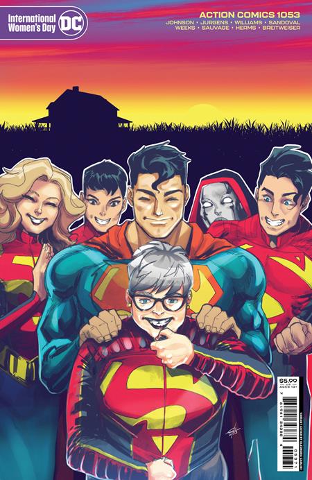 Action Comics #1053 Cvr G Eleonara Carlini International Womans Day Card Stock Var (03/28/2023)