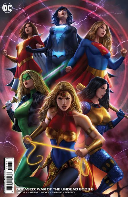 Dceased War Of The Undead Gods #8 (Of 8) Cvr E Inc 1:50 Sun Khamunaki Card Stock Var (04/18/2023)