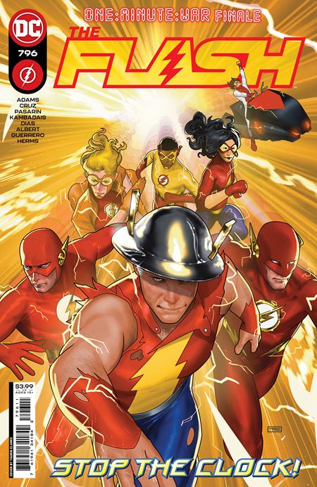 Flash #796 Cvr A Taurin Clarke (One-Minute War) (04/04/2023)