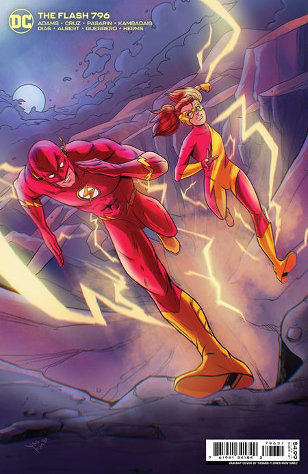 Flash #796 Cvr C Yasmin Flores Montanez Card Stock Var (One-Minute War) (04/04/2023)