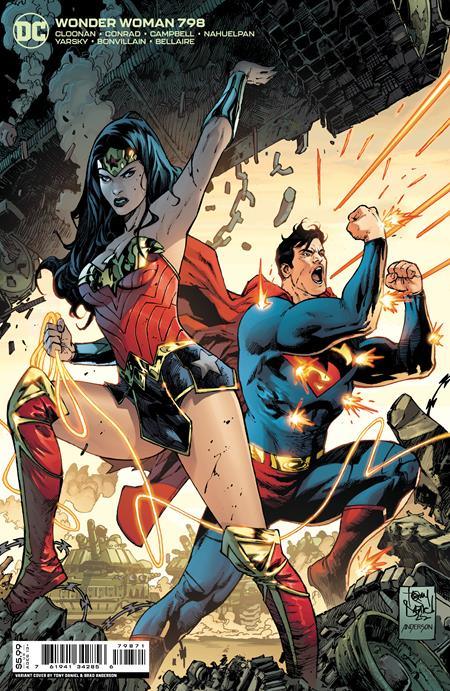 Wonder Woman #798 Cvr D Tony Daniel Superman Card Stock Var (Revenge Of The Gods) (04/18/2023)