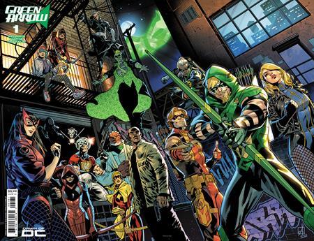 Green Arrow #1 (Of 6) Cvr G Sean Izaakse Wraparound Foil Var (04/25/2023)