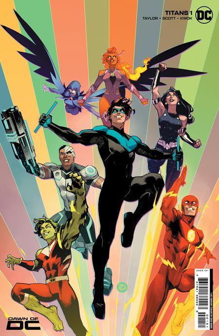Titans #1 Cvr E Inc 1:25 Dan Mora Card Stock Var (5/16/2023)