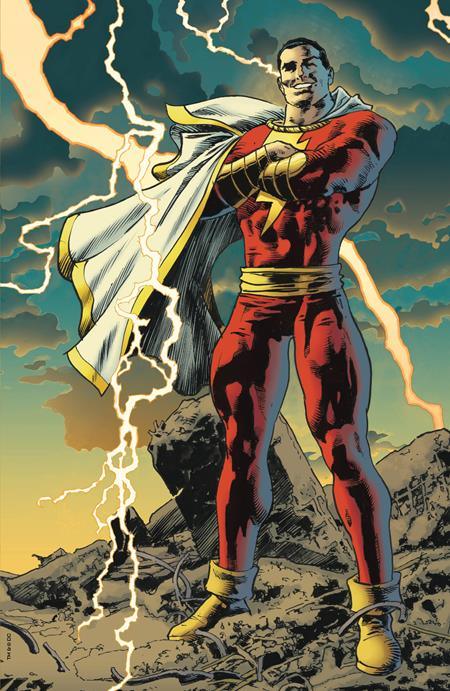 Shazam #1 Cvr D Mike Deodato Jr Spot Foil Card Stock Var (5/2/2023)