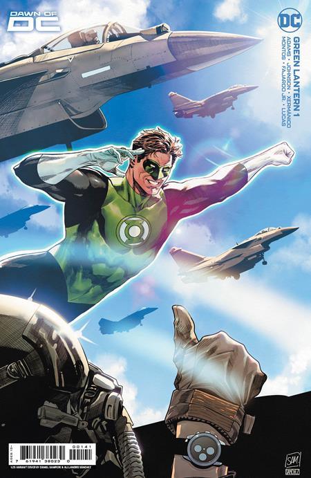 Green Lantern #1 Cvr E Inc 1:25 Daniel Sampere Card Stock Var (5/9/2023)