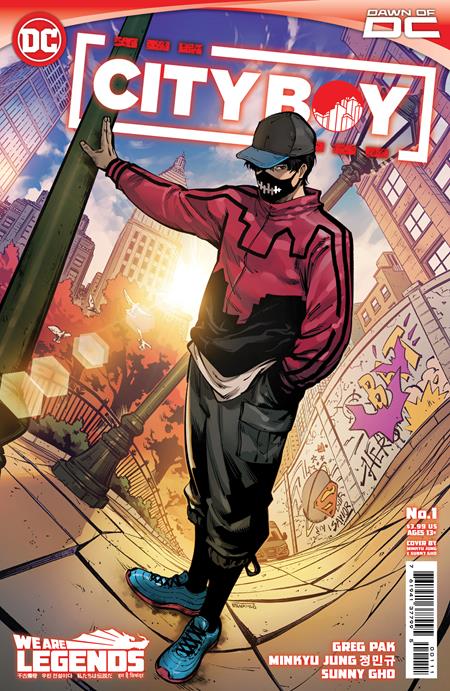 City Boy #1 (Of 6) Cvr A Minkyu Jung & Sunny Gho (5/23/2023)