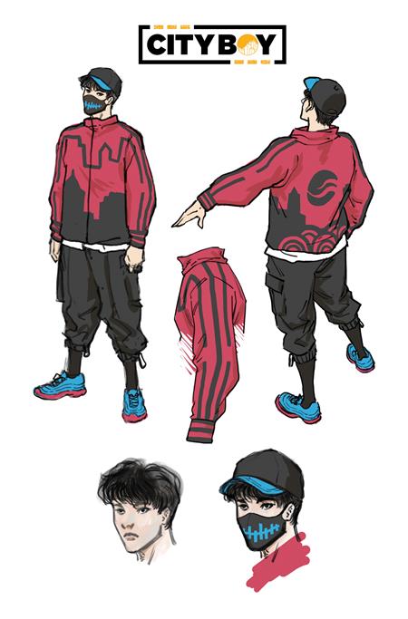 City Boy #1 (Of 6) Cvr E Inc 1:50 Minkyu Jung Card Stock Var (5/23/2023)