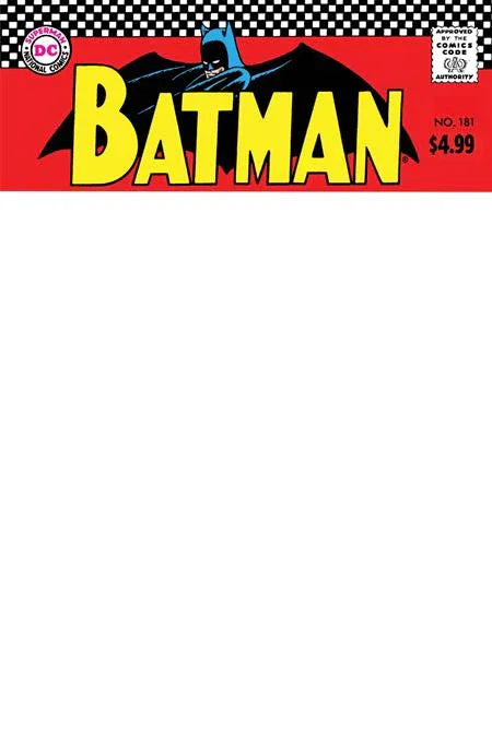 Batman #181 Facsimile Edition Cvr C Blank Var (5/2/2023)