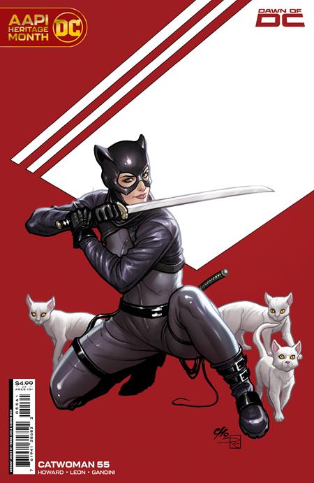 Catwoman #55 Cvr D Frank Cho Aapi Heritage Month Card Stock Var (5/16/2023)