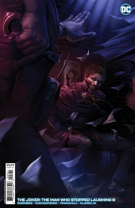 Joker Man Who Stopped Laughing #8 - CVR B Francesco Mattina Variant (5/2/23)