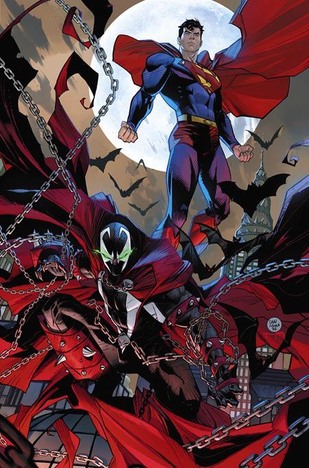 The One Stop Shop Comics & Games Superman Kal-El Returns Special #1 (One Shot) Cvr Dan Mora DC Spawn Card Stock Var (Dark Crisis) (11/29/2022) DC Comics