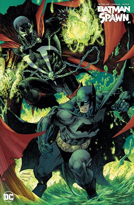 The One Stop Shop Comics & Games Batman Spawn #1 (One Shot) Cvr G Jim Lee Var (12/13/2022) DC Comics