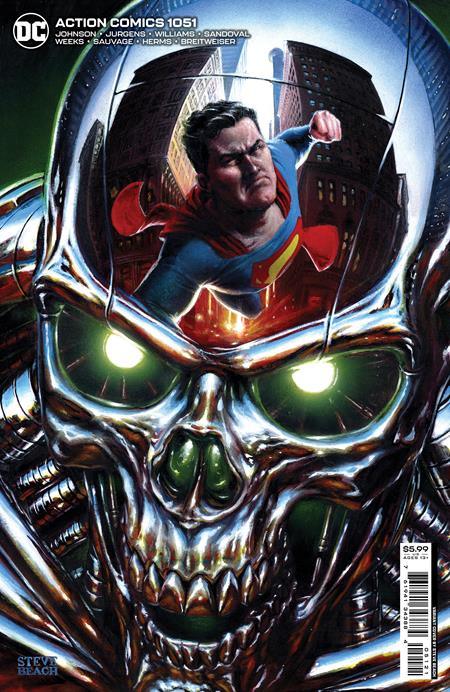 The One Stop Shop Comics & Games Action Comics #1051 Cvr B Steve Beach Card Stock Var (01/24/2023) DC Comics