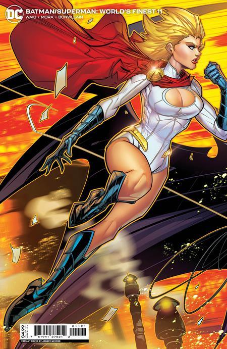 The One Stop Shop Comics & Games Batman Superman Worlds Finest #11 Cvr B Jonboy Meyers Powergirl Connecting Card Stock Var (01/17/2023) DC Comics