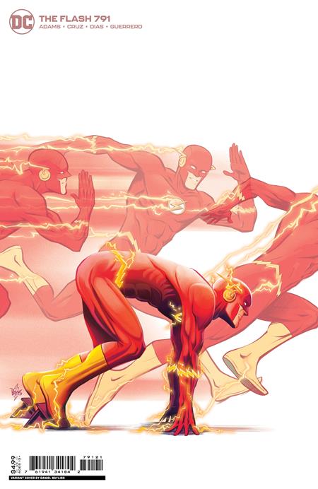 The One Stop Shop Comics & Games Flash #791 Cvr B Daniel Bayliss Card Stock Var (One-Minute War) (01/17/2023) DC Comics