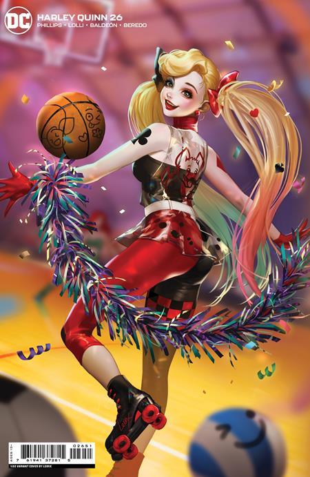 The One Stop Shop Comics & Games Harley Quinn #26 Cvr E Inc 1:50 Lesley Leirix Li Card Stock Var (01/24/2023) DC Comics