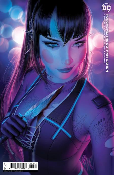 The One Stop Shop Comics & Games Punchline The Gotham Game #4 (Of 6) Cvr C Warren Louw Card Stock Var (01/24/2023) DC Comics
