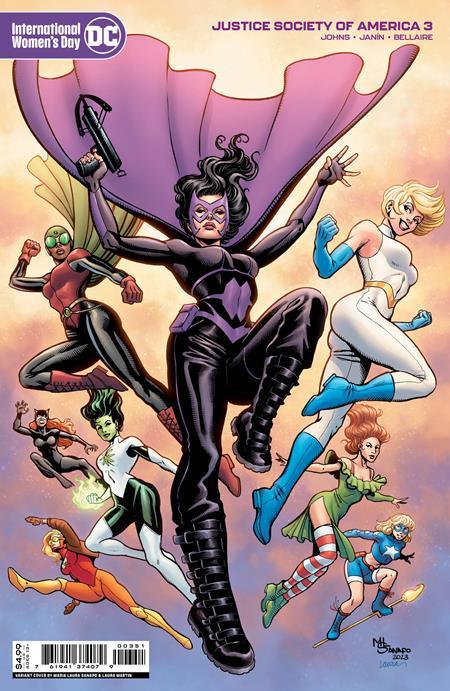 Justice Society Of America #3 (Of 12) Cvr E Maria Laura Sanapo International Womens Day Card Stock Var (03/14/2023)