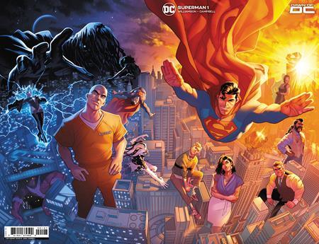 Superman #1 Cvr P Inc 1:100 Jamal Campbell Foil Card Stock Var (02/21/2023)