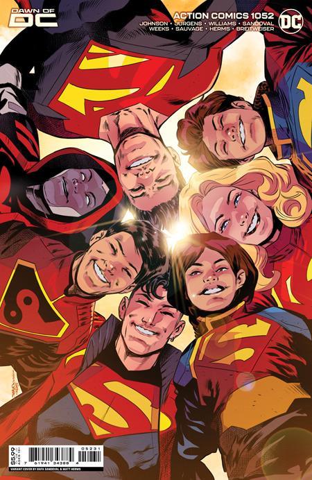 Action Comics #1052 Cvr C Rafa Sandoval & Matt Herms Card Stock Var (02/28/2023)