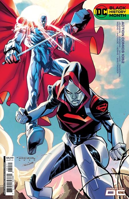 Action Comics #1052 Cvr E Khary Randolph Black History Month Card Stock Var (02/28/2023)