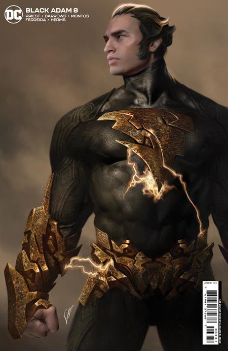 Black Adam #8 (Of 12) Cvr E Inc 1:25 Alexander Lozano Card Stock Var (02/21/2023)