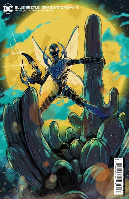 Blue Beetle Graduation Day #4 (Of 6) Cvr C Inc 1:25 Ricardo Lopez Ortiz Card Stock Var (02/28/2023)