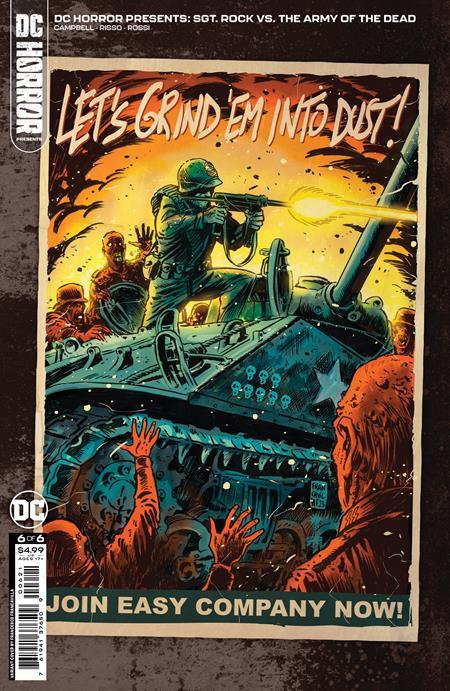 Sgt Rock vs Army Of The Dead #6 (Of 6) - CVR B Francesco Francavilla Variant (2/28/23)