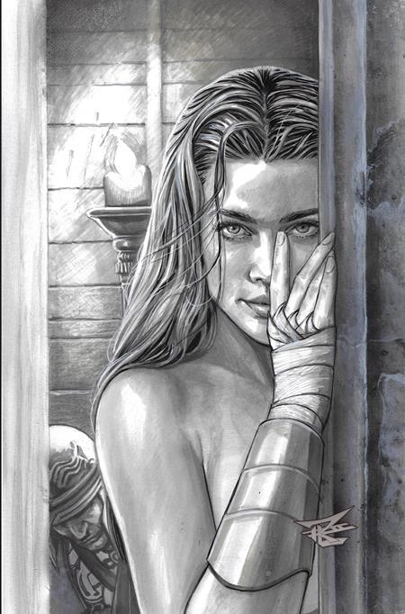 Born Of Blood #5 (Of 6) Cvr F Inc 1:100 Ron Leary Foil Risque Var (Mr) (02/21/2023)