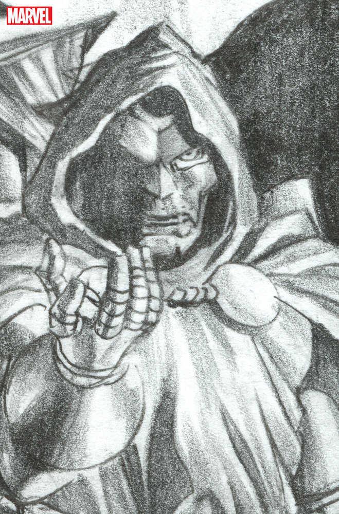 Guardians Of The Galaxy 1 Alex Ross Timeless Doctor Doom Full Art Sketch Variant