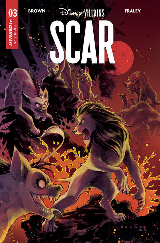 Disney Villains Scar #3 - Cover A Darboe