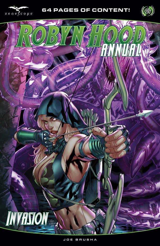 Robyn Hood Annual Invasion Cover A Vitorino