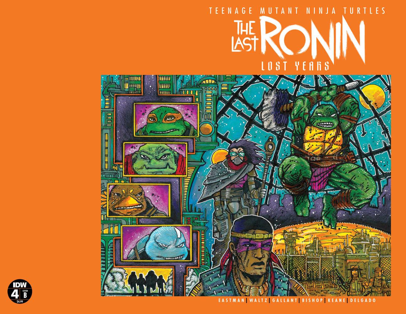 TMNT Last Ronin Lost Years #4 - CVR B Eastman & Bishop