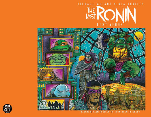 TMNT Last Ronin Lost Years #4 - CVR B Eastman & Bishop