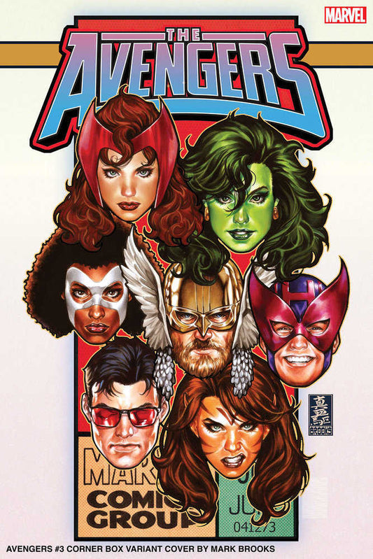 Avengers 3 - Mark Brooks Corner Box Variant