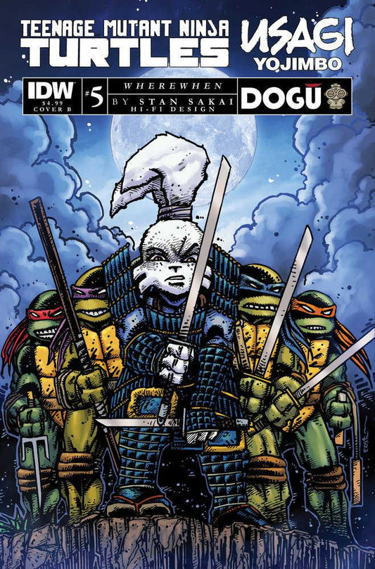 Teenage Mutant Ninja Turtles/Usagi Yojimbo: Wherewhen #5 - Variant B (Eastman)