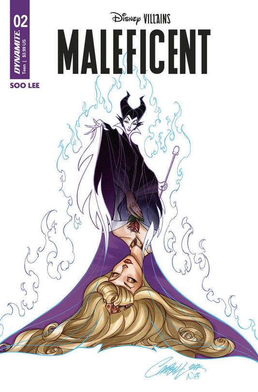 Disney Villains Maleficent #2 - Cover O Foc Campbell Original
