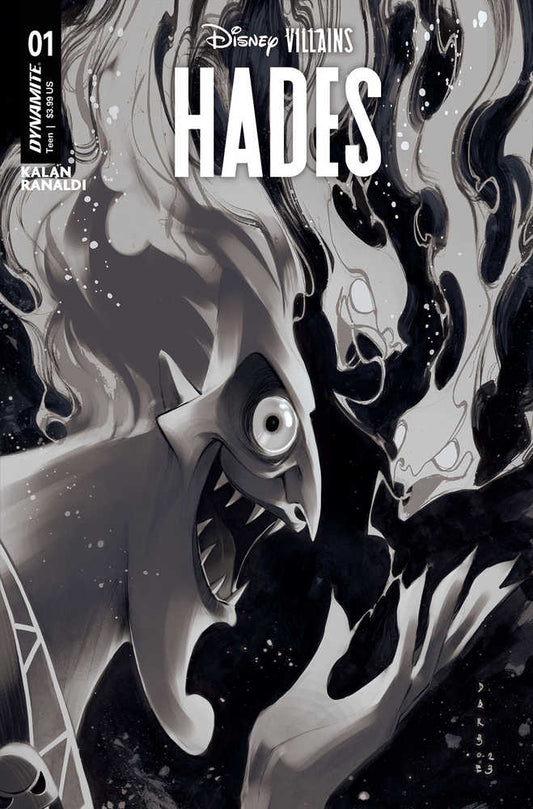 Disney Villains Hades #1 Cover H 15 Copy Variant Edition Darboe Line Art