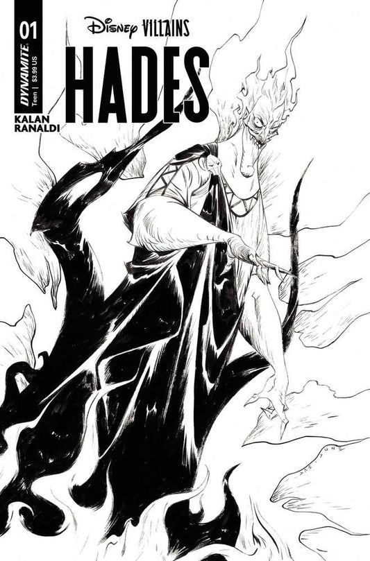 Disney Villains Hades #1 Cover I 15 Copy Variant Edition Lee Line Art