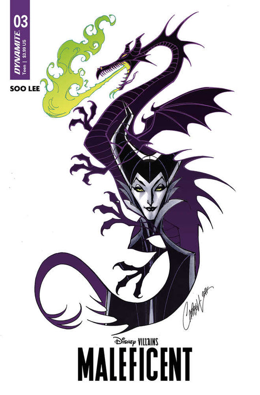 Disney Villains Maleficent #3 - Cover O Foc Campbell Original