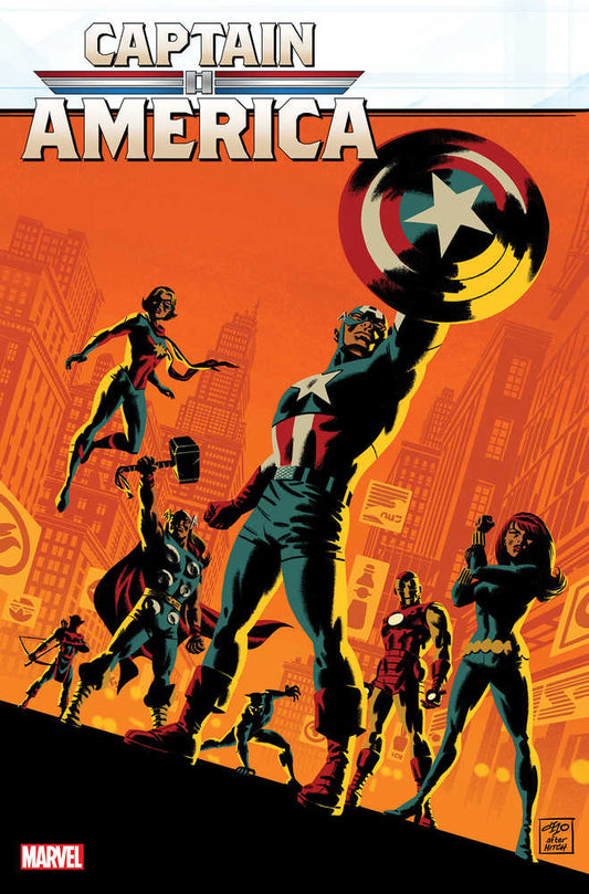 Captain America #1 - Mike Cho Avengers 60th Variant