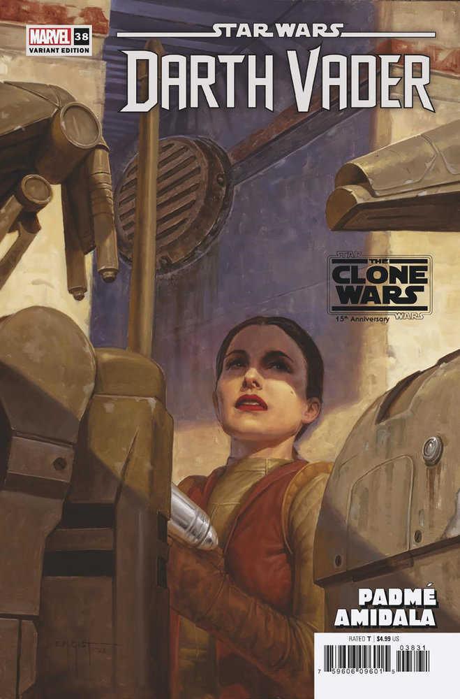 Star Wars: Darth Vader 38 - E.M. Gist Padme Star Wars: Clone Wars 15th Anniversary Variant [Dd]