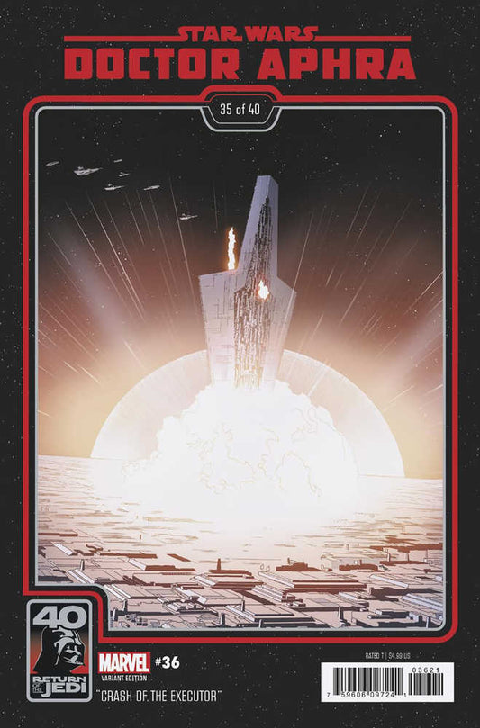 Star Wars Doctor Aphra #36 - Return Jedi 40th Anniv Variant